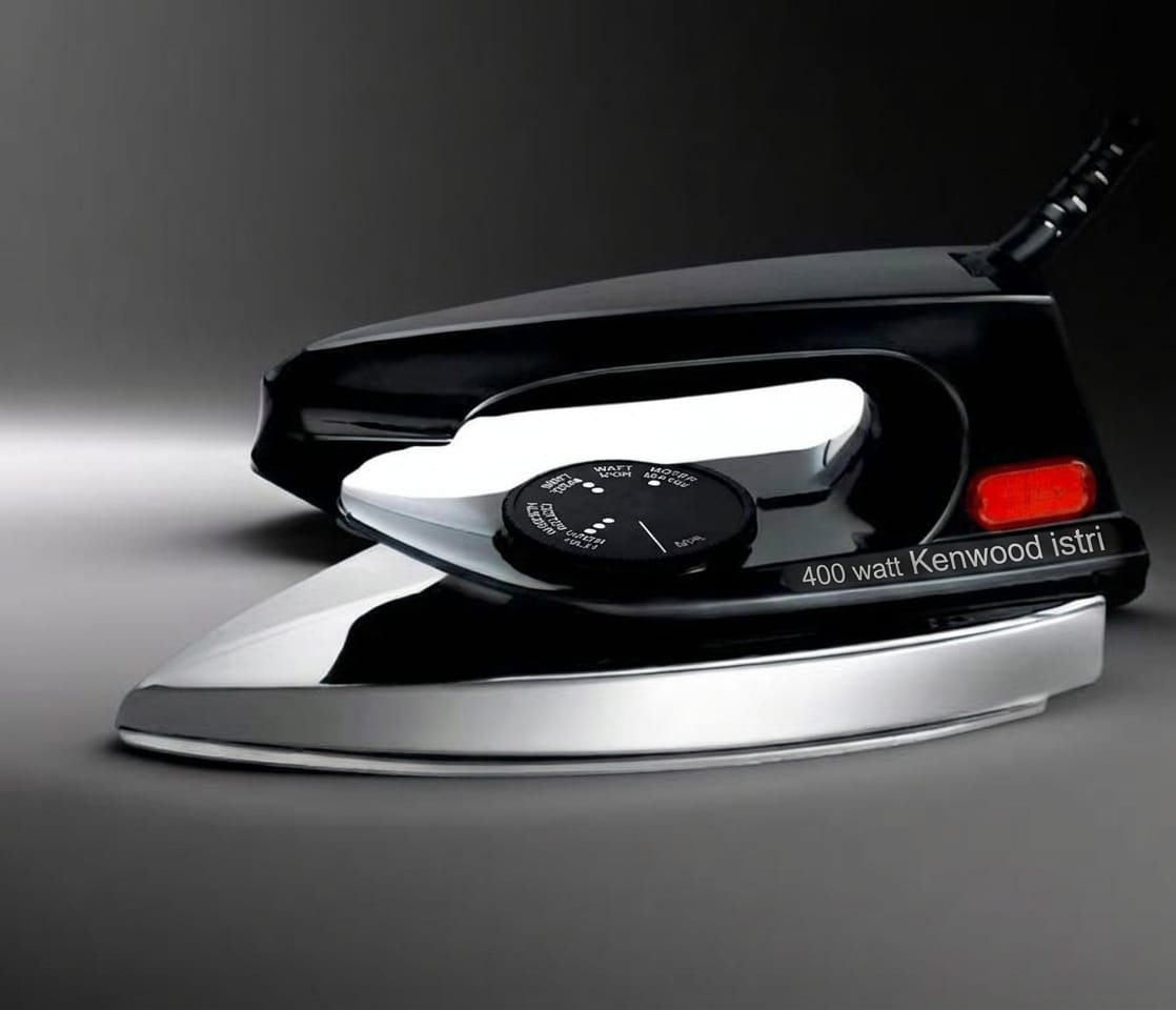 Kenwood Original Electric Iron 400W – Compact & Easy to Use