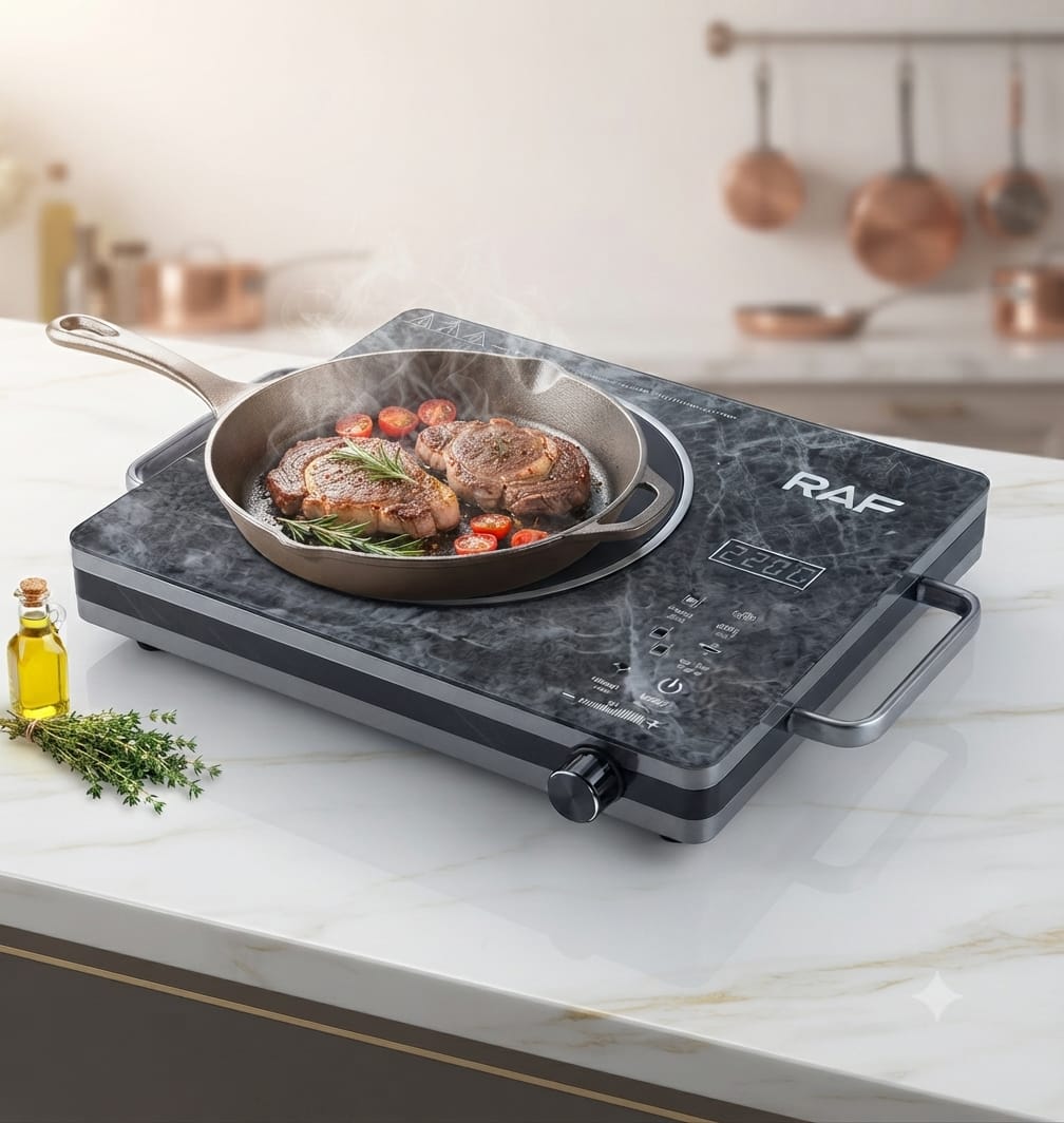 RAF Original Electric Stove – 100W to 3500W Adjustable Power